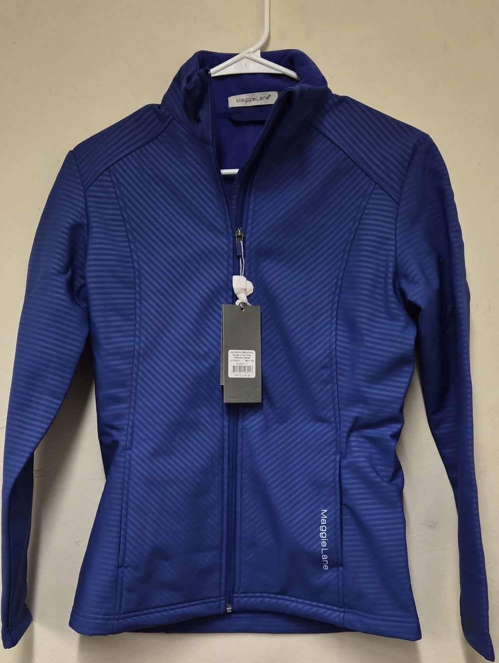 Maggie Lane Women's Deep Blue Zip-Up Utility Jacket Size XS